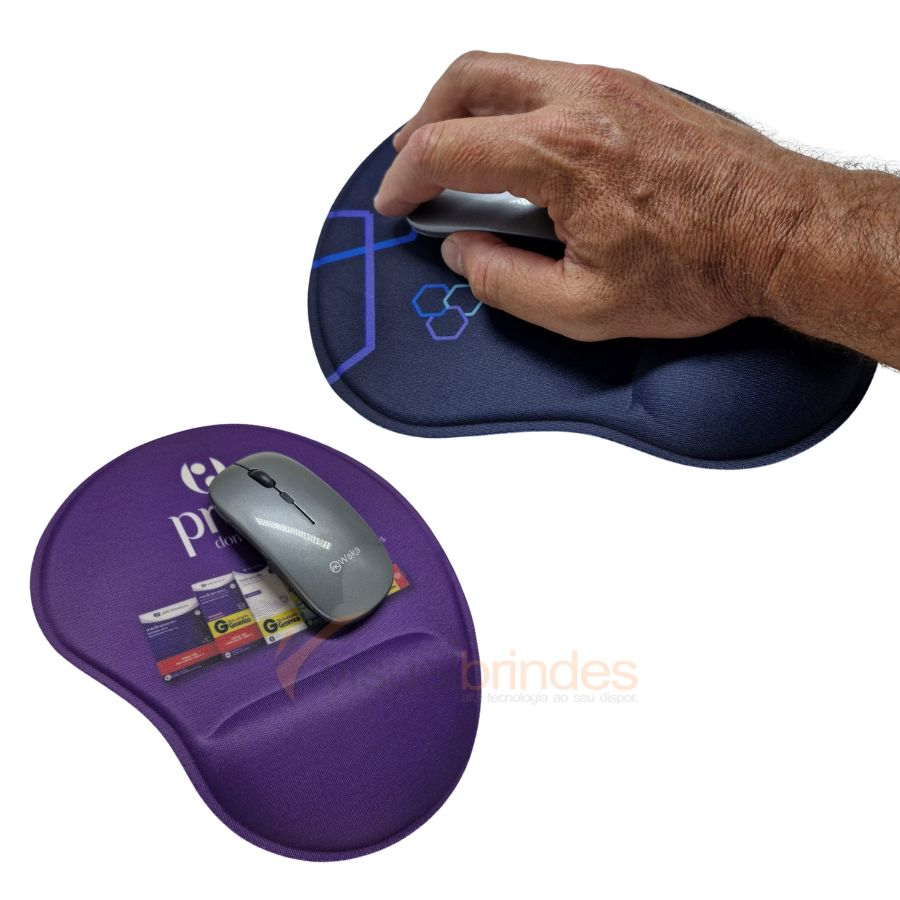 Mouse Pad Ergonômico em tecido